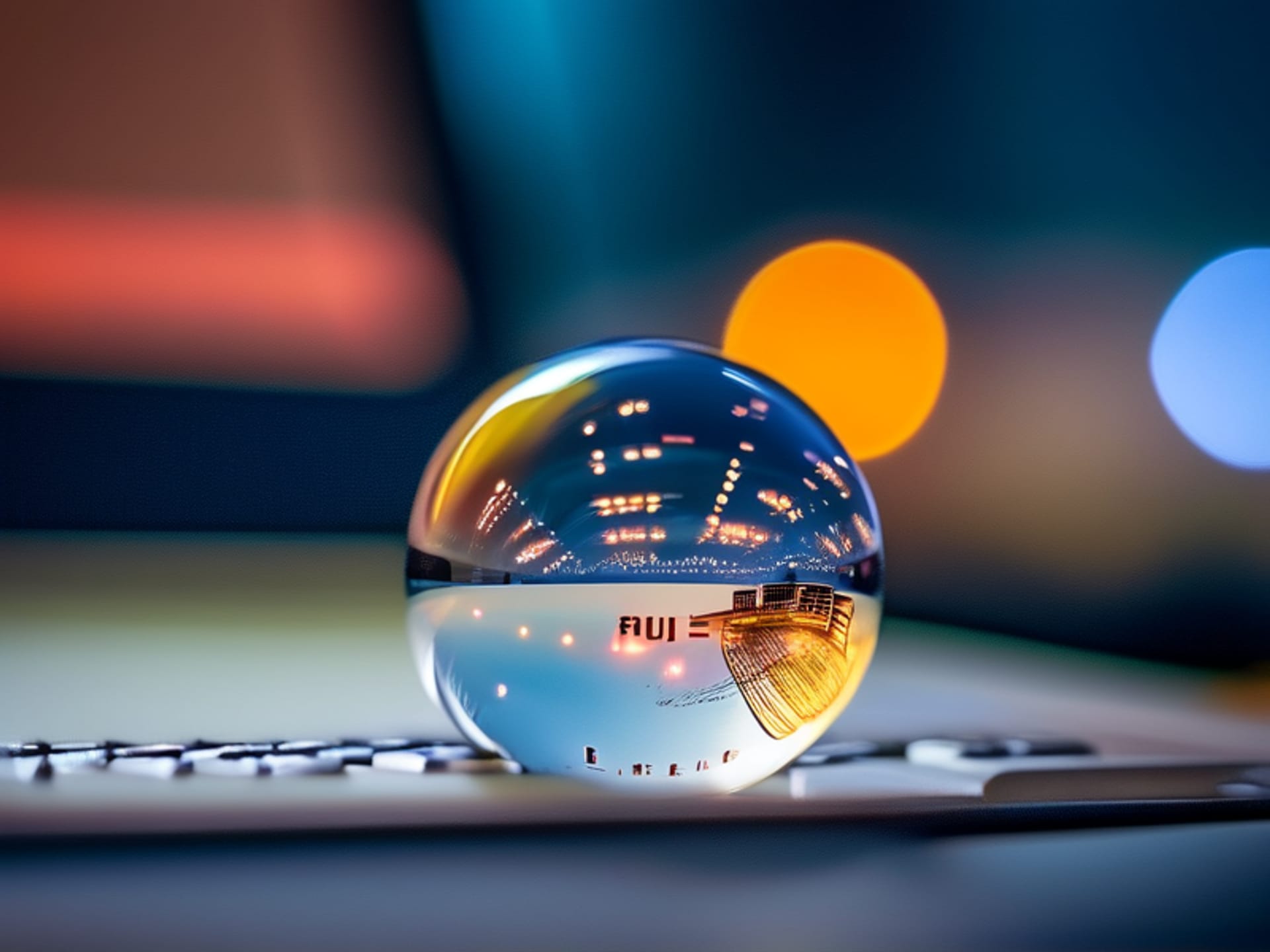 Close-up, minimalist photography. Two thought bubbles are side-by-side. One contains the English word 'Agile' with icons for speed, tech, and movement. The other contains the Spanish word 'Ágil' with subtle icons for flexibility, adaptation, and people collaborating. Shallow depth of field.