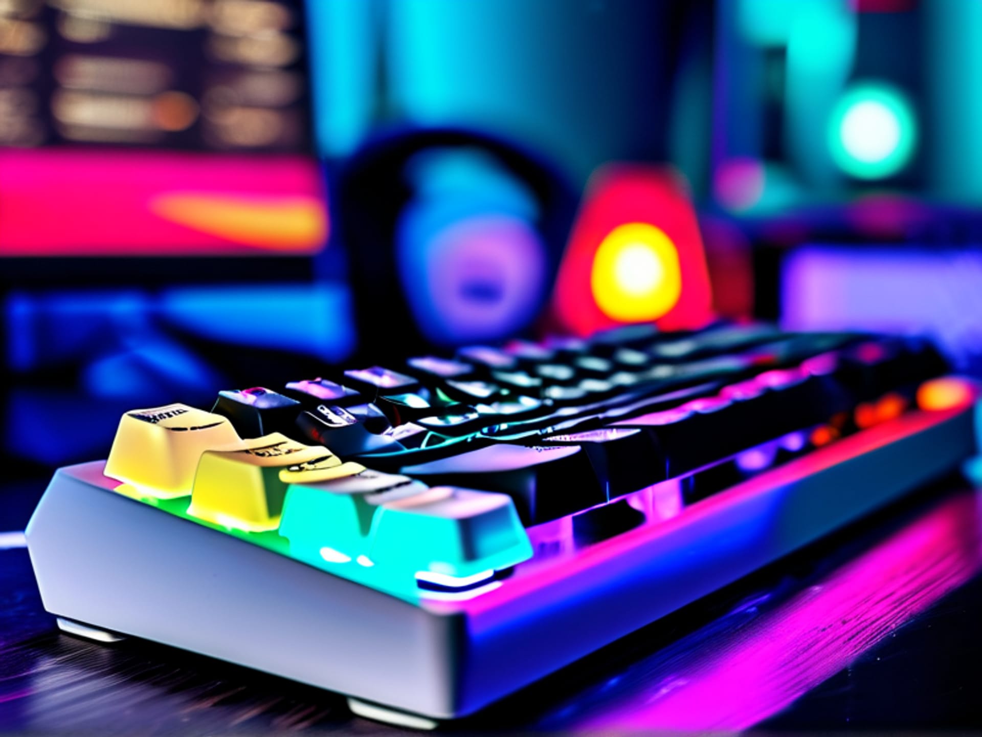 [AI Image Prompt: Intimate, detailed shot of a developer's hands typing on a custom keyboard. The terminal on screen shows commands: 'git commit -m 